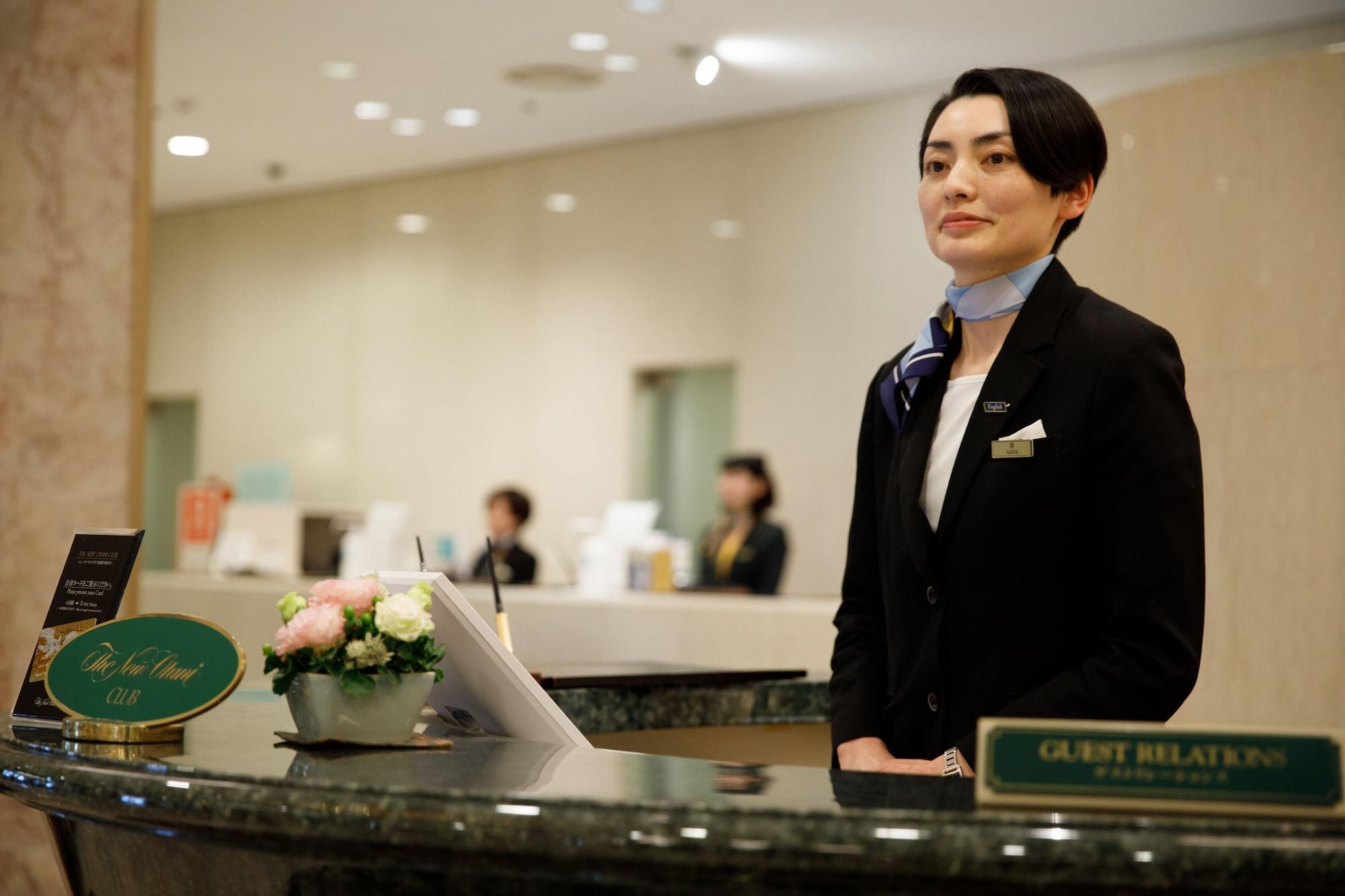 Hotel New Otani Hakata Fukuoka  Exteriér fotografie A hotel concierge in Seoul, South Korea