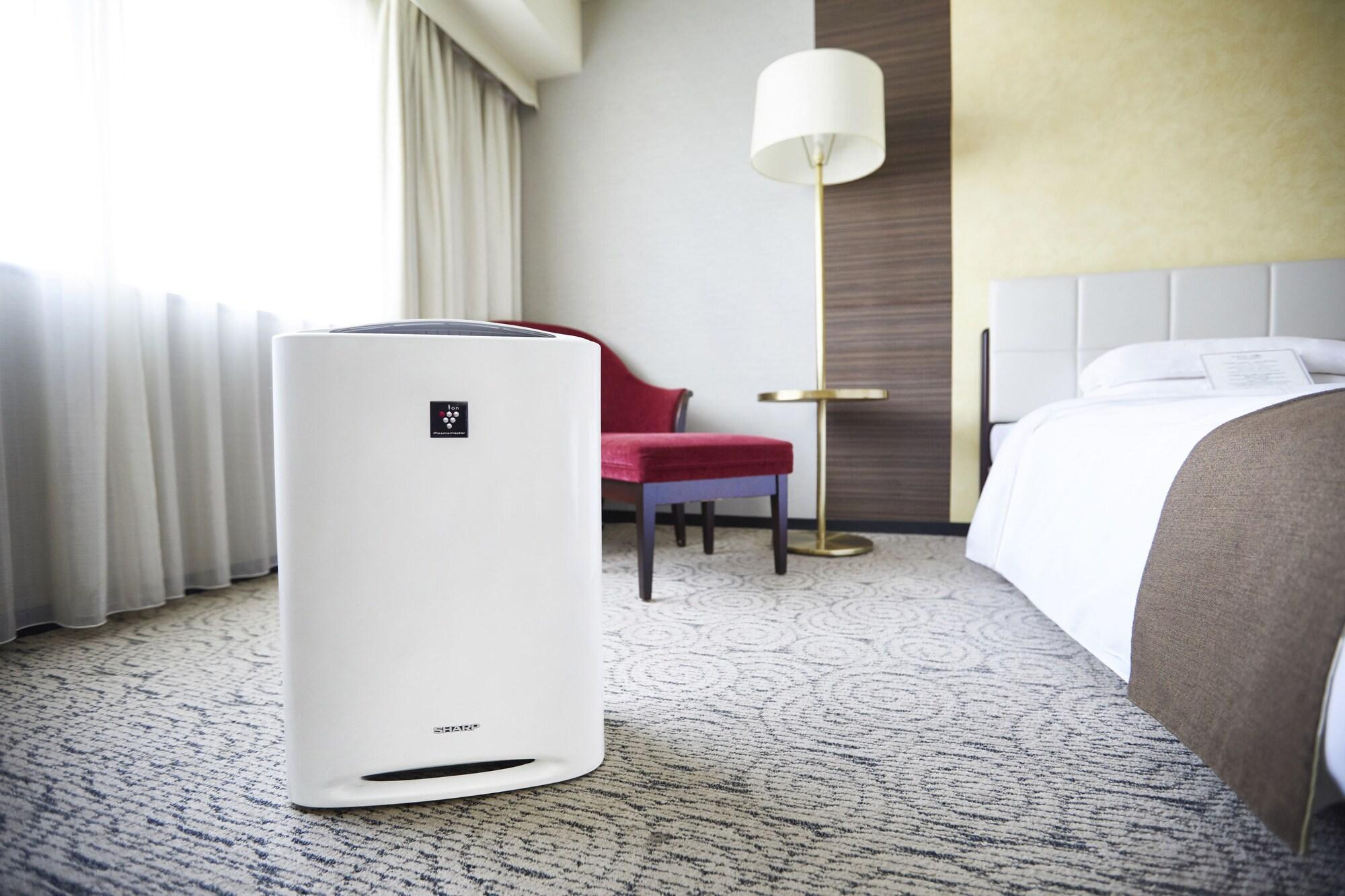 Hotel New Otani Hakata Fukuoka  Exteriér fotografie A humidifier in a bedroom