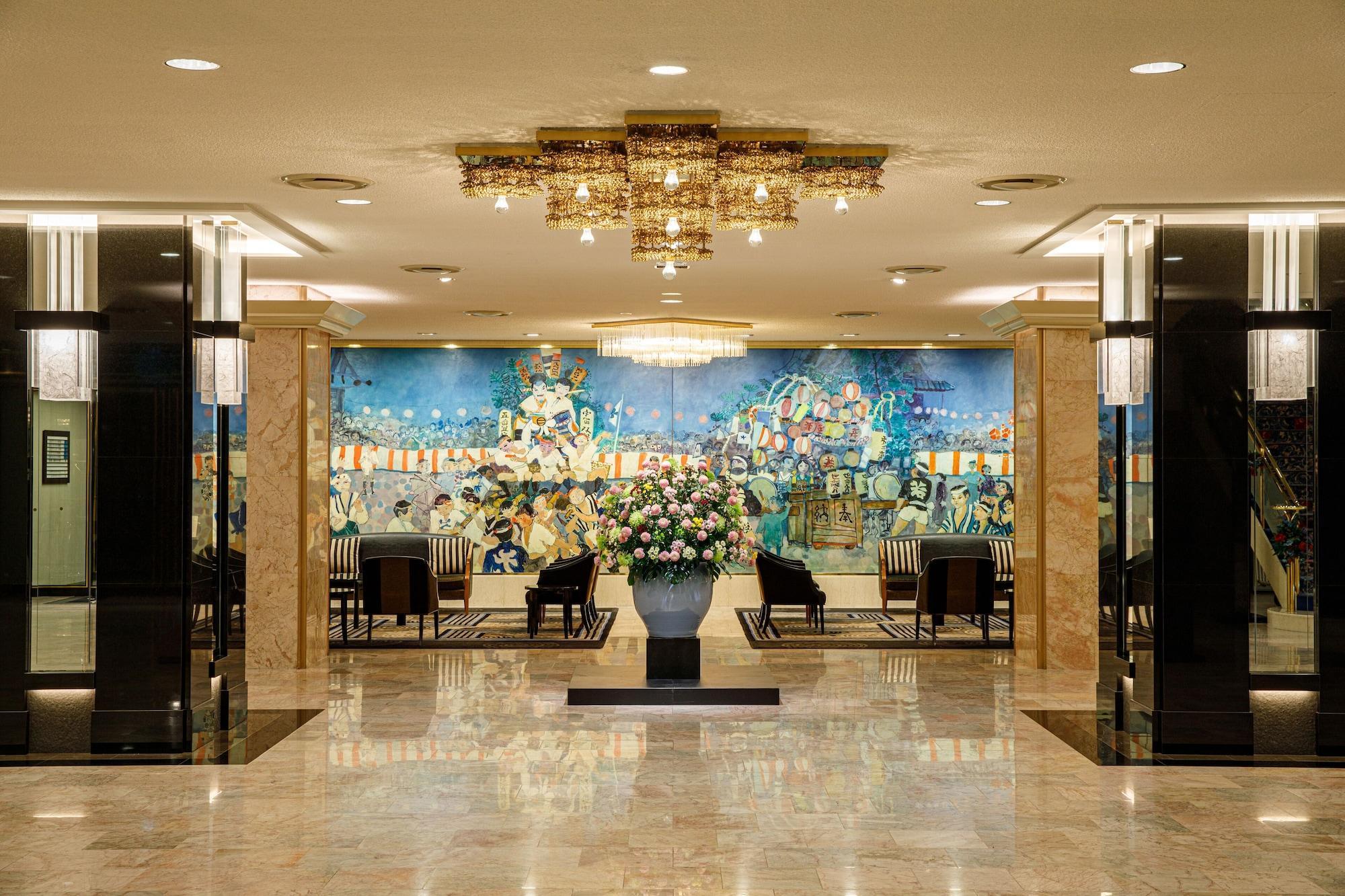 Hotel New Otani Hakata Fukuoka  Exteriér fotografie Lobby